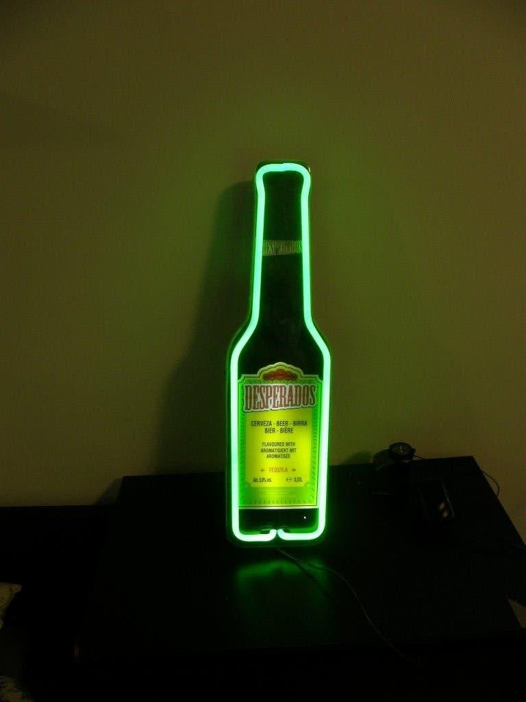 Neon Desperado verlichting, Ophalen of Verzenden, Gebruikt, Lichtbak of (neon) lamp