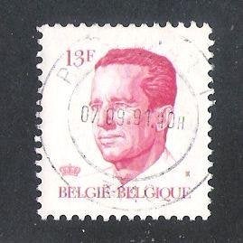 België; 2255 Koning Boudewijn, Postzegels en Munten, Verzenden, Gestempeld
