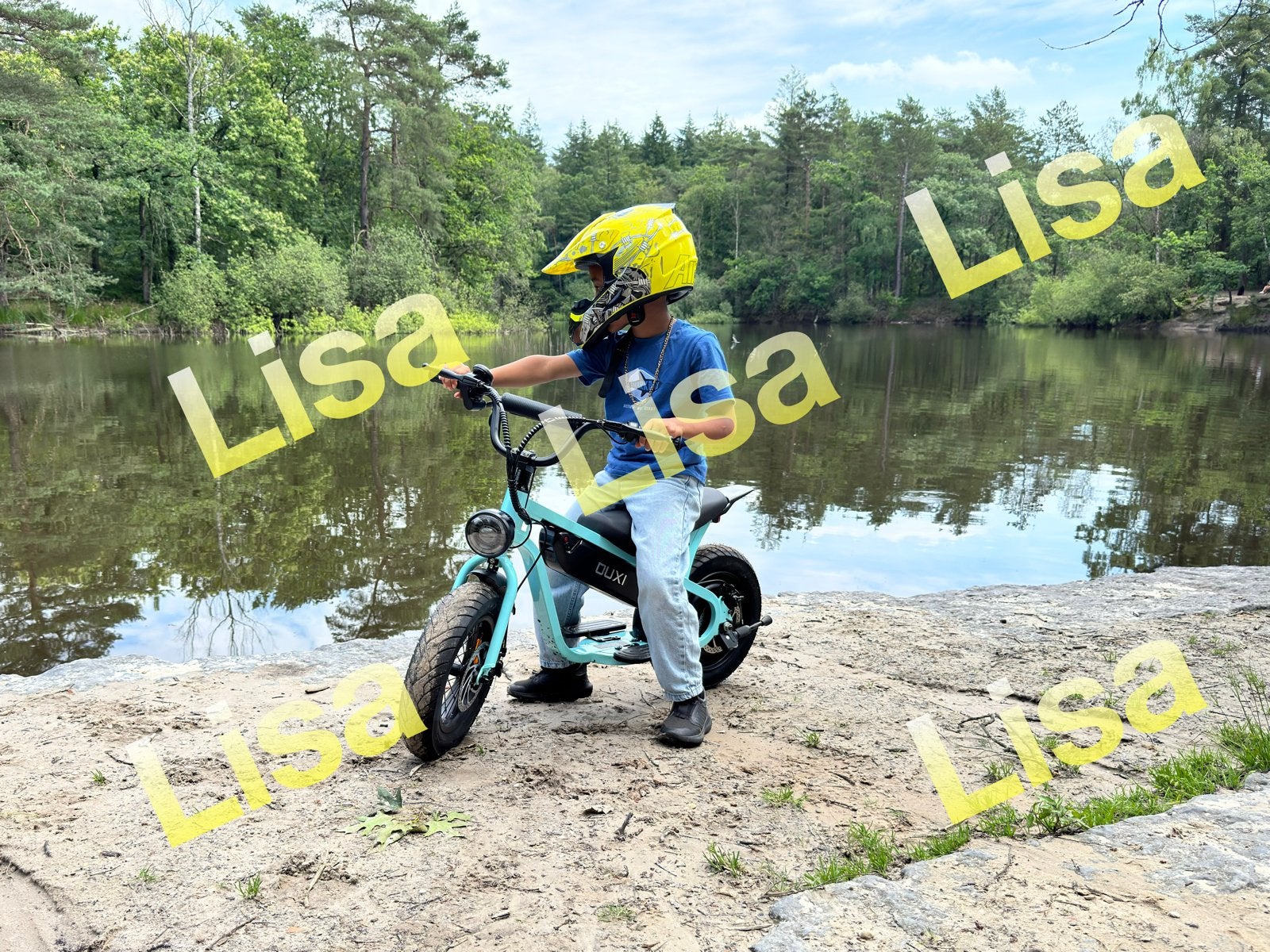 S73 Elektrische Kinderloopfiets - OUXI, Fietsen en Brommers, Fietsen | Kinderfietsjes, Ophalen, Zo goed als nieuw, Schijfrem, Minder dan 16 inch