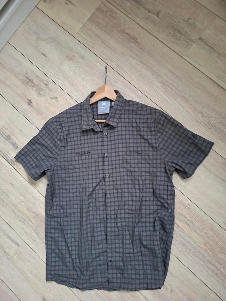 Wandelblouse heren Mammut, Ophalen of Verzenden, Zo goed als nieuw, Blauw