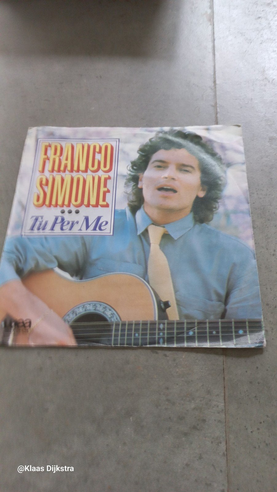 Franco Simone - Tu Per Me, Cd's en Dvd's, Vinyl Singles, Ophalen of Verzenden, Gebruikt, Pop