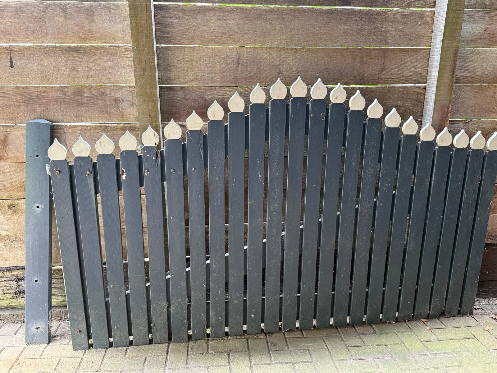 Robuust Hek / Poort - Ideaal voor Tuin of Erf, Tuin en Terras, Ophalen, Met poort, Gebruikt, Tuinhek