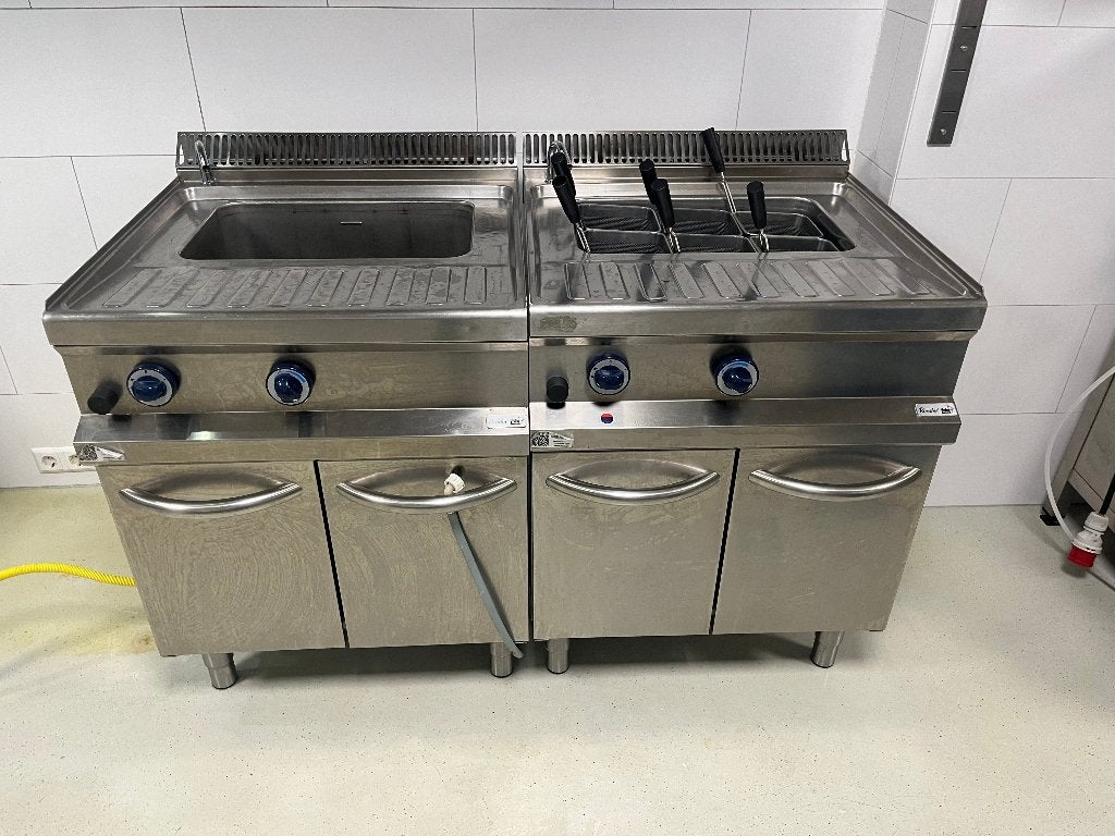 PROFESSIONELE PASTAKOKERS ROEDER ZGAN!, Zakelijke goederen, Horeca | Keukenapparatuur, Ophalen, Gebruikt, Fornuis, Frituur en Grillen