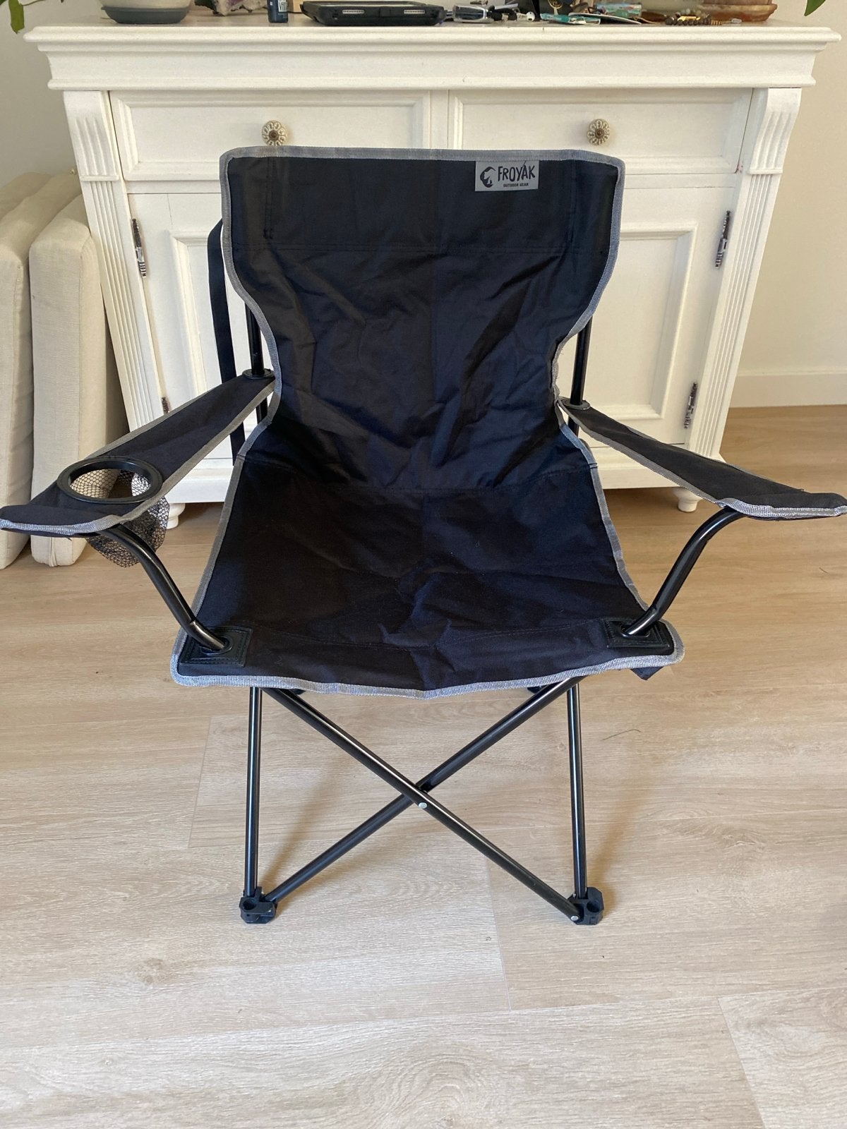 Froyak campingstoel inklapbaar, Ophalen, Zo goed als nieuw, Campingstoel