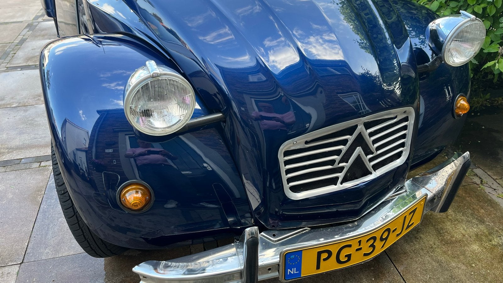 Citroën 2CV 0.6 Club S6 1986 Blauw, Auto's, Voorwielaandrijving, 602 cc, 2CV, Blauw