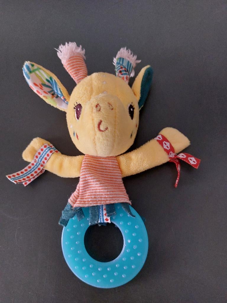 Bijtring/speeltje/rammelaar Lilliputtens, 17 cm, Ophalen of Verzenden, Zo goed als nieuw, Rammelaar