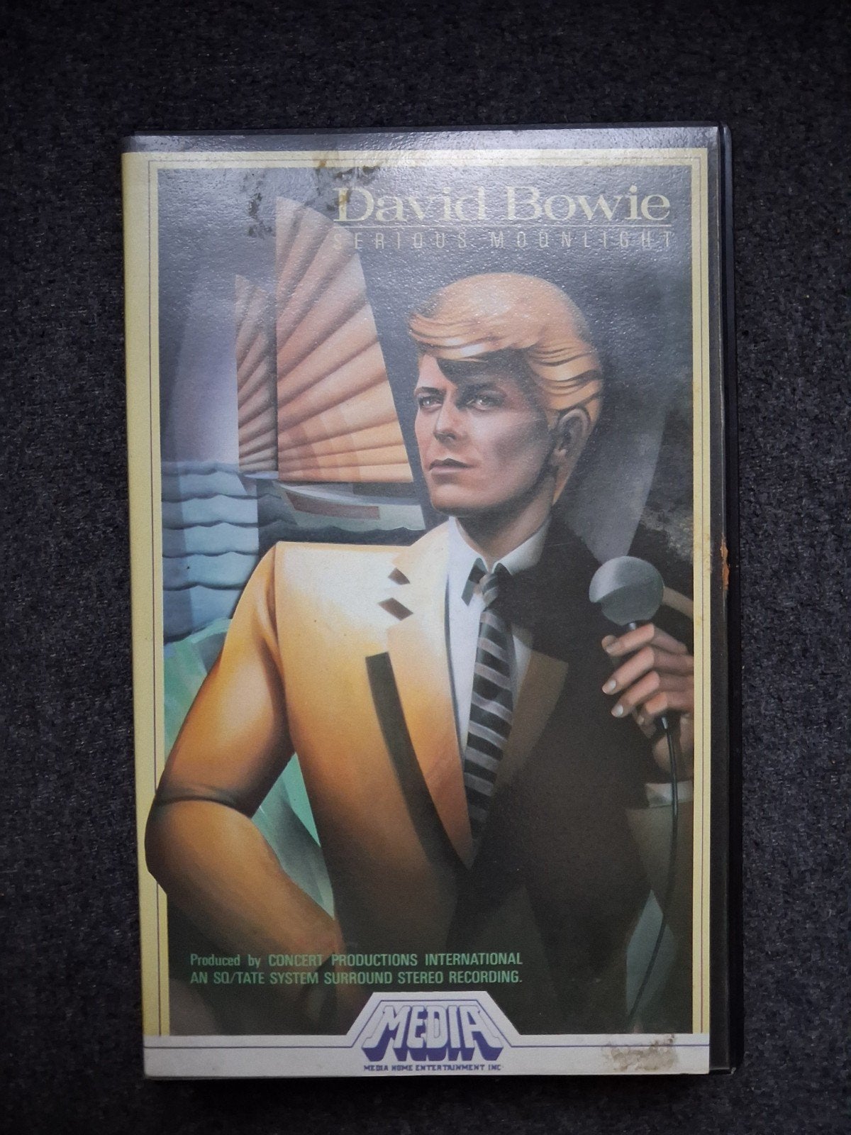 David Bowie - Serious Moonlight VHS, Alle leeftijden, Ophalen of Verzenden, Gebruikt, Overige genres