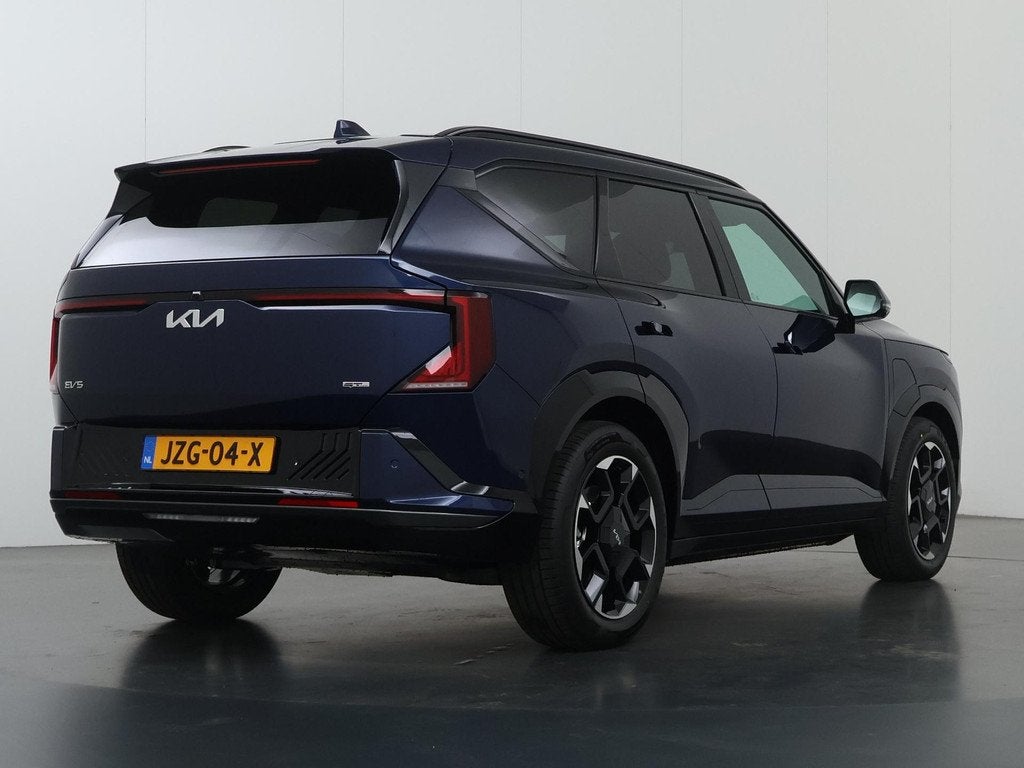 Kia EV5 GT-PlusLine 81.4 kWh | Panoramaschuifdak | Harman Ka, Auto's, Kia, 81 kWh, 510 min, Blauw, 505 km
