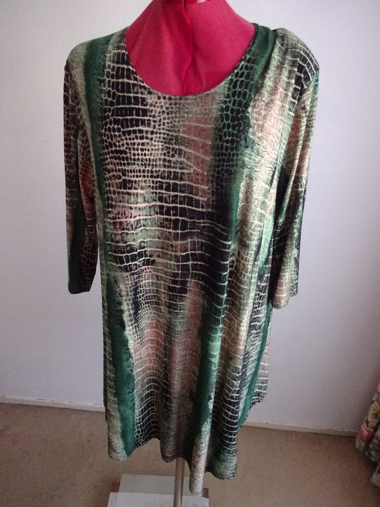 Magna tuniek mt 48/50, Kleding | Dames, Grote Maten, Overige kleuren, Verzenden, Blouse of Tuniek, Magna