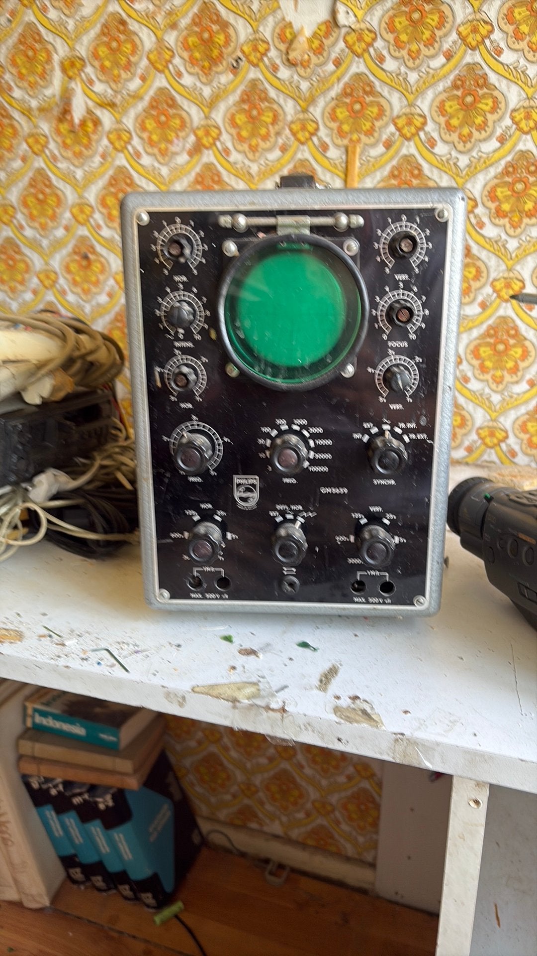 Vintage Philips Oscilloscoop - Werking Onbekend, Ophalen of Verzenden