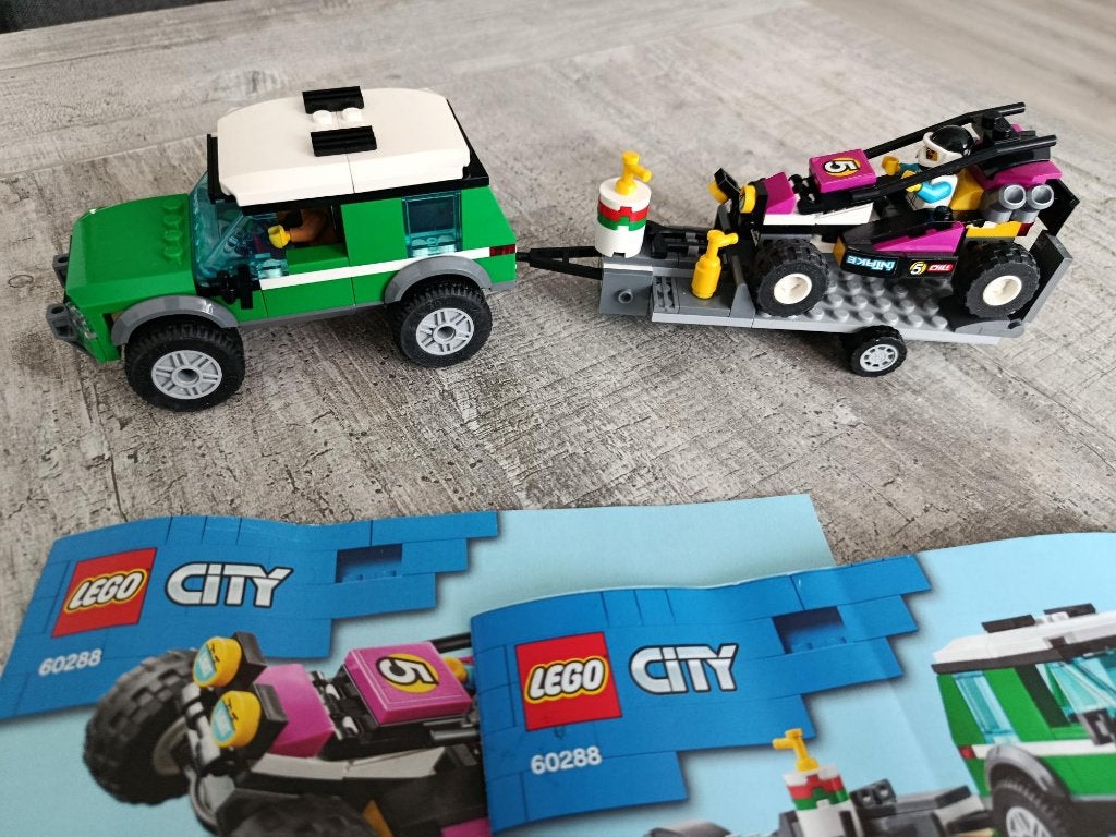 Lego City: Racebuggytransport (60288), City, Lego, Inclusief instructies, Ophalen of Verzenden
