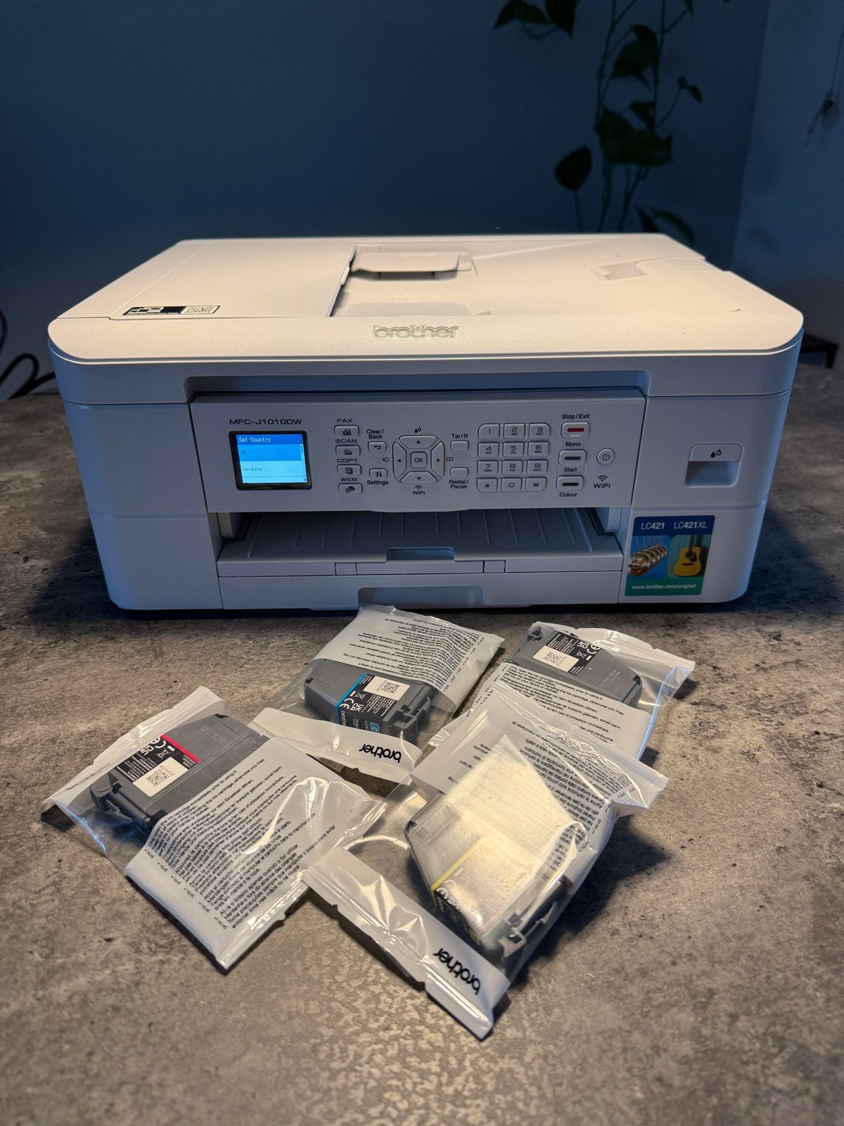 Brother MFC-J1010DW All-in-one printer met extra inkt, Ophalen, Inkjetprinter, All-in-one, Draadloos