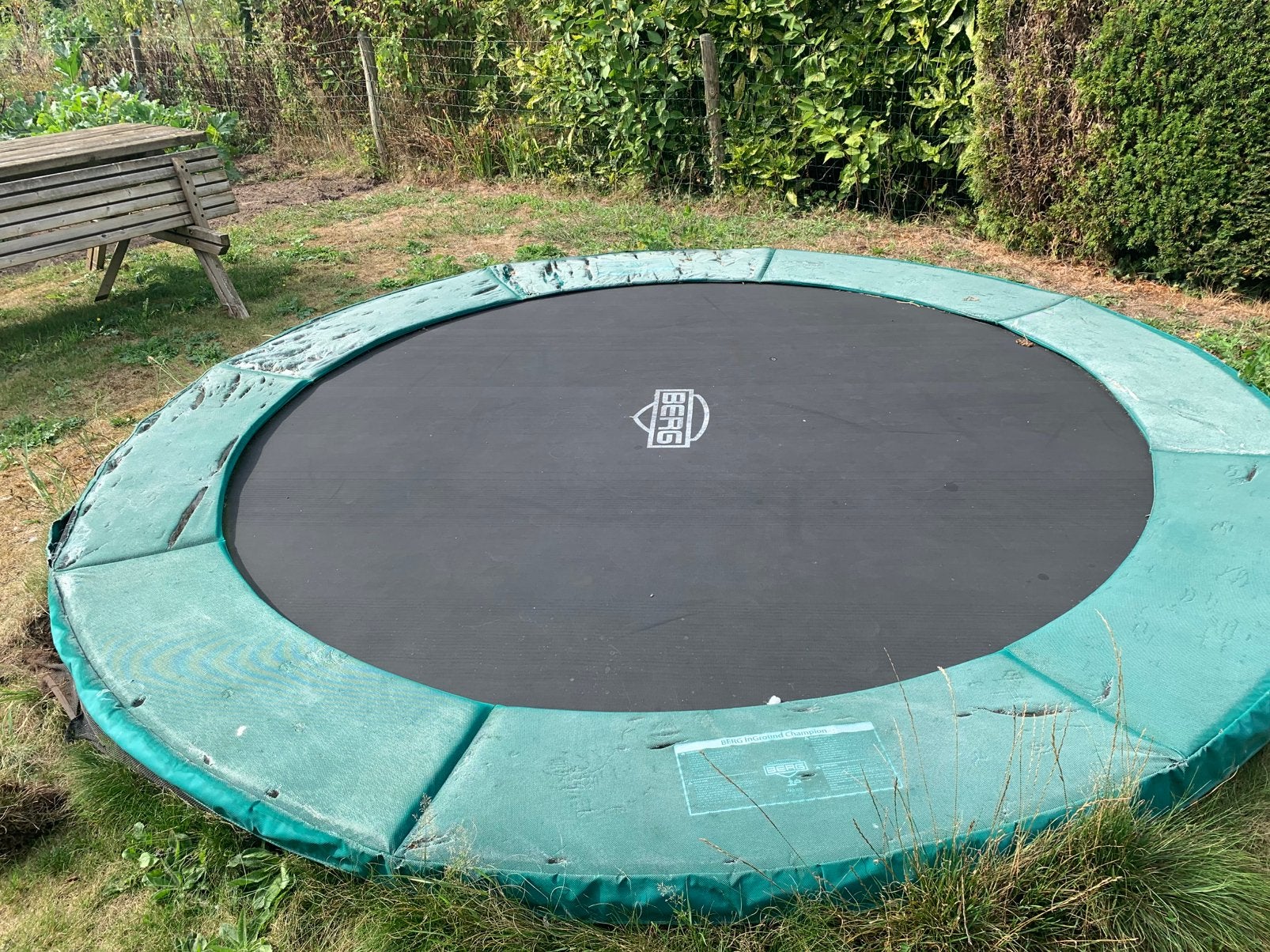 Trampoline, uitgegraven en gedemonteerd, Ophalen, Gebruikt, Overige typen