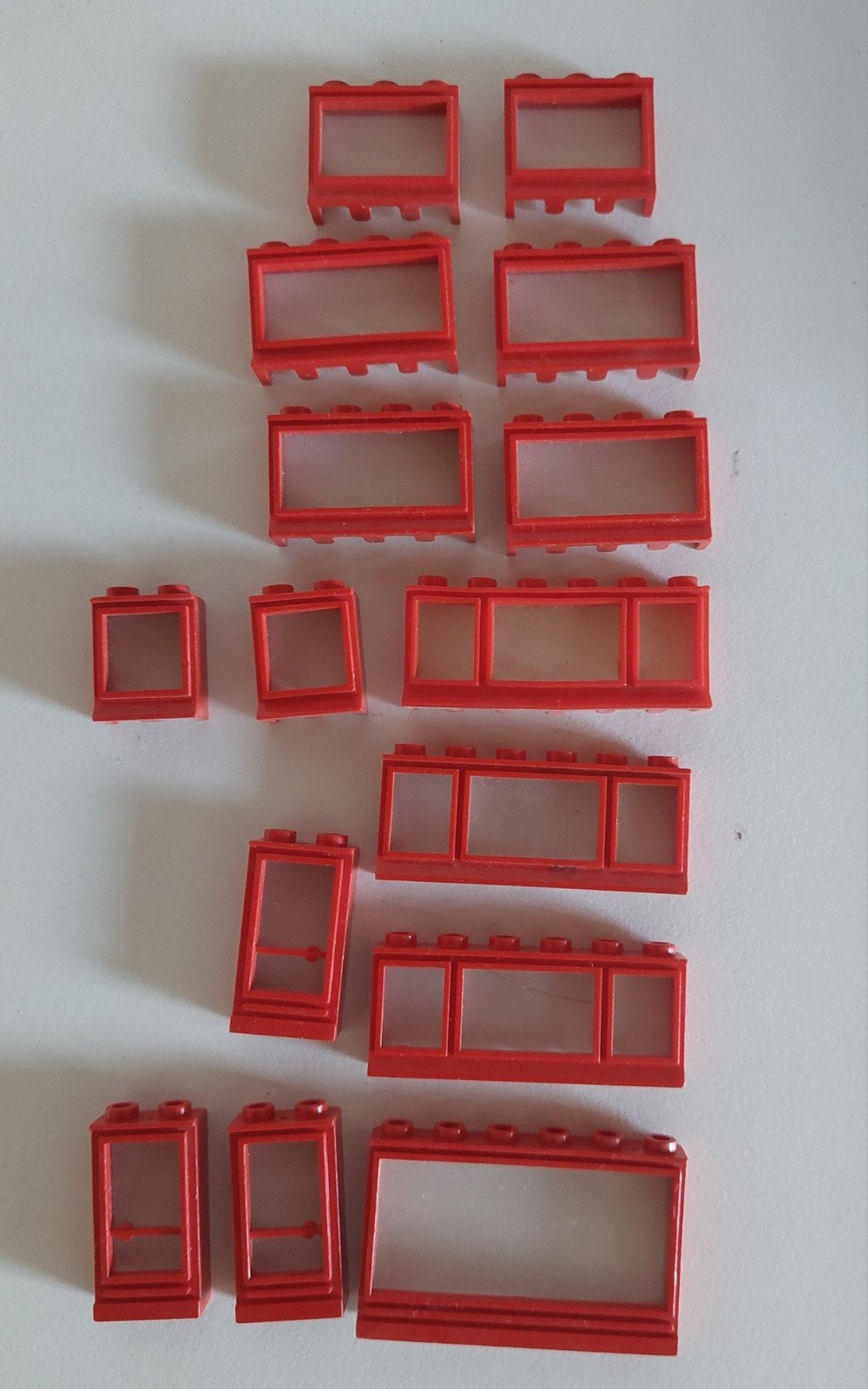 Lego vinted ramen en deuren., Verzenden, Gebruikt