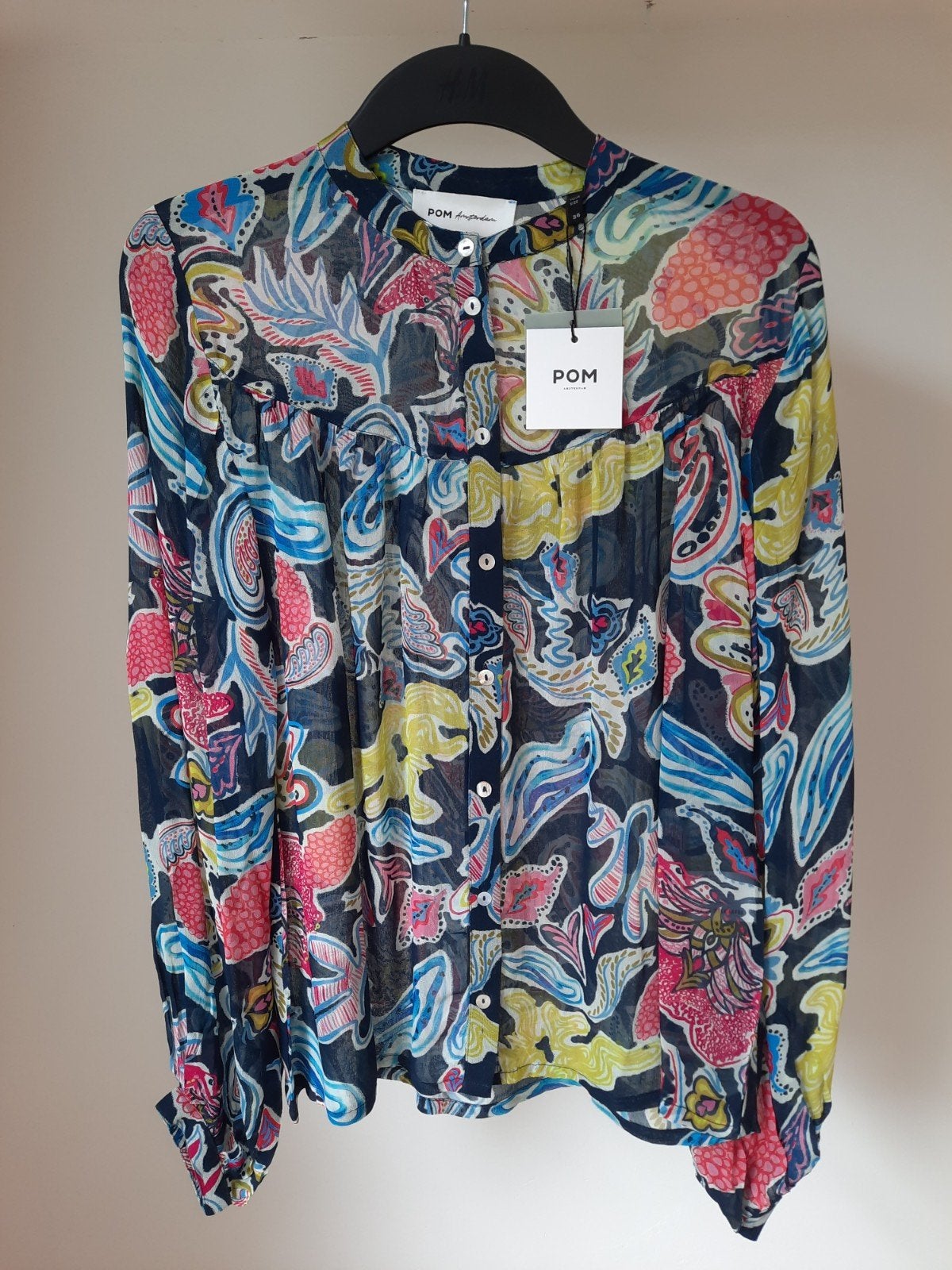 Blouse POM Amsterdam maat 36, Kleding | Dames, Nieuw, Maat 36 (S), Pom Amsterdam, Verzenden
