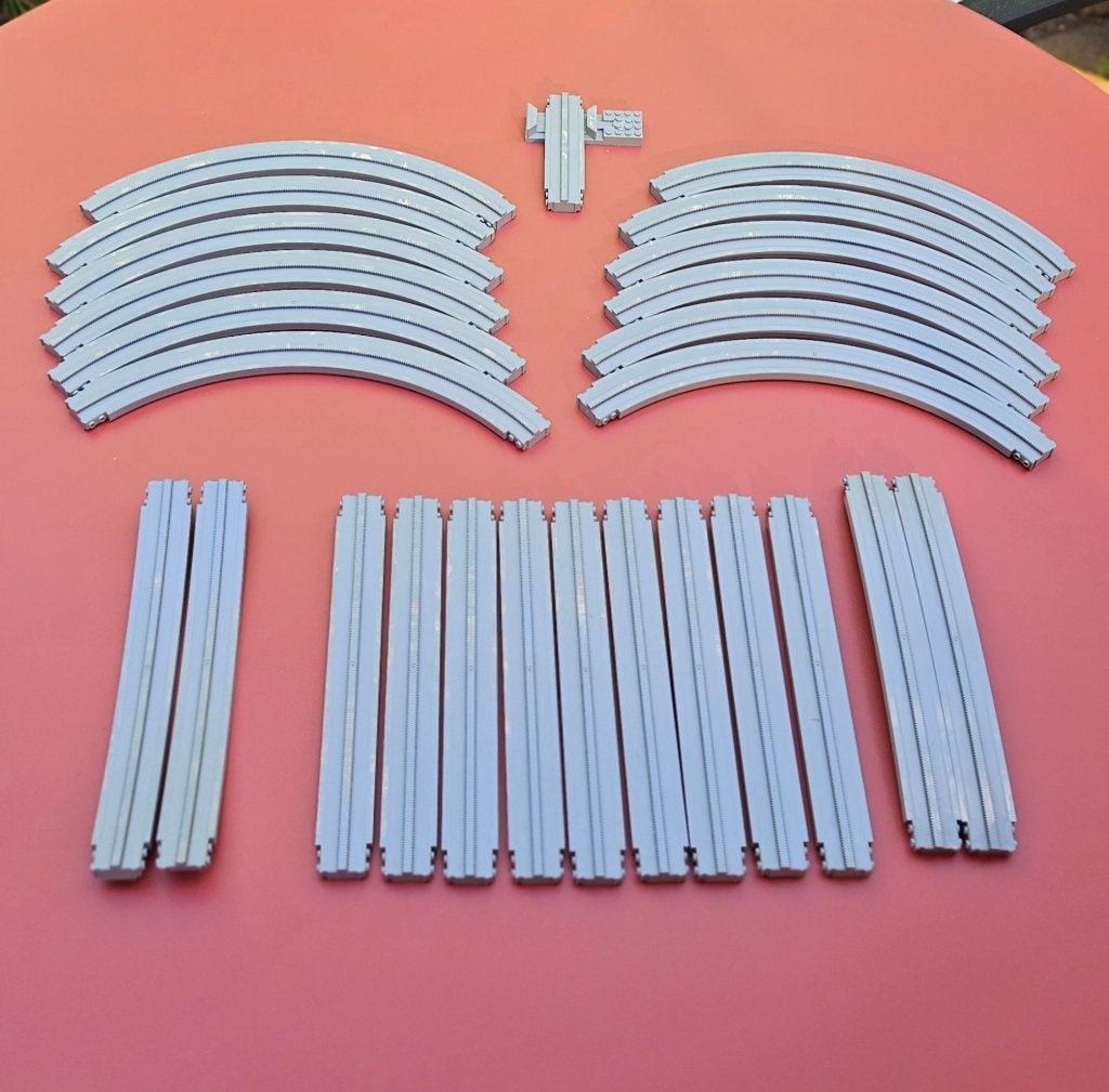 Lego Monorail 6990/6399/6921 onderdelen, Gebruikt, Lego, Ophalen of Verzenden, Space