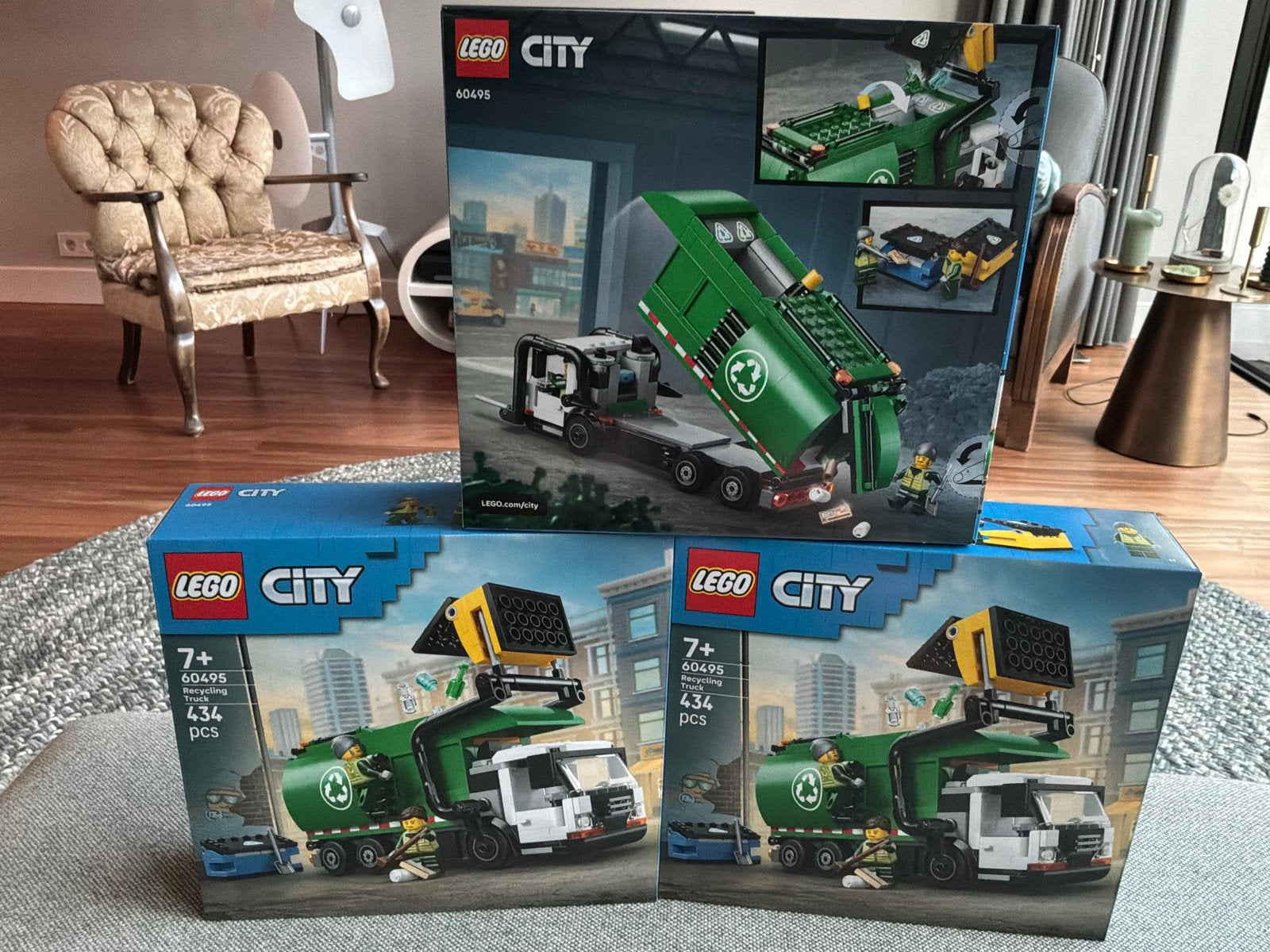 Lego City 60495 Recycling Truck - Nieuw in ongeopende doos, City, Lego, Nieuw, Ophalen of Verzenden