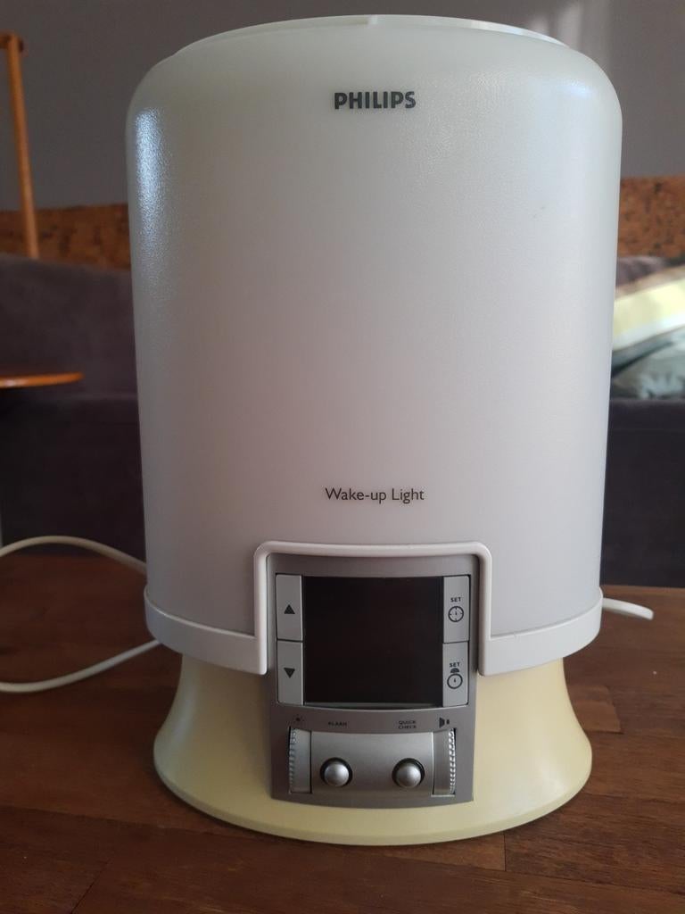 Philips Wake-up Light - Wekker met lichtsimulatie, Ophalen, Gebruikt, Digitaal
