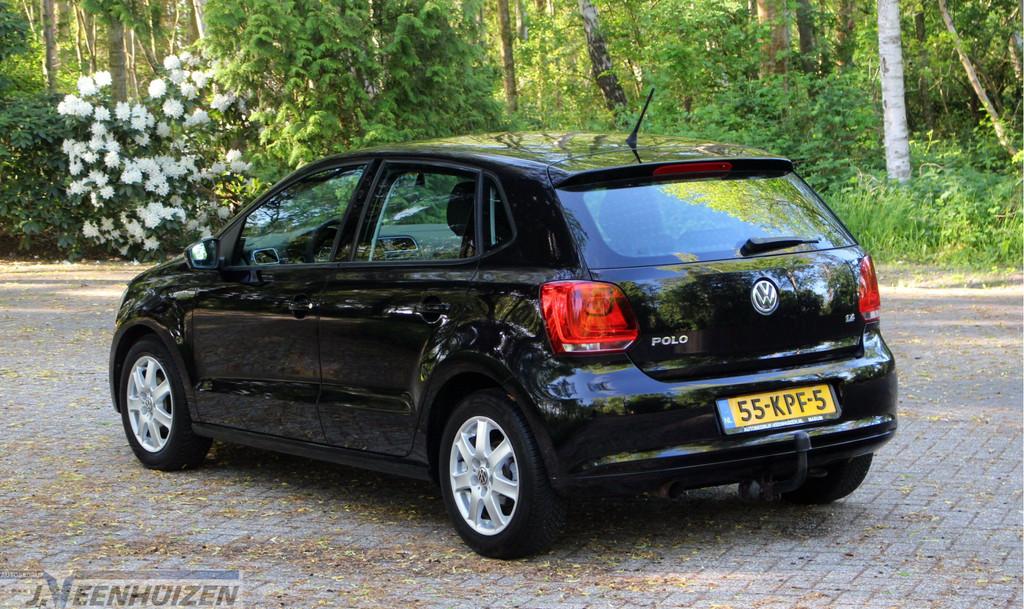 Volkswagen Polo 1.4-16V Comfortline 2010 Cruise (bj 2010), Voorwielaandrijving, 4 cilinders, Zwart, Origineel Nederlands