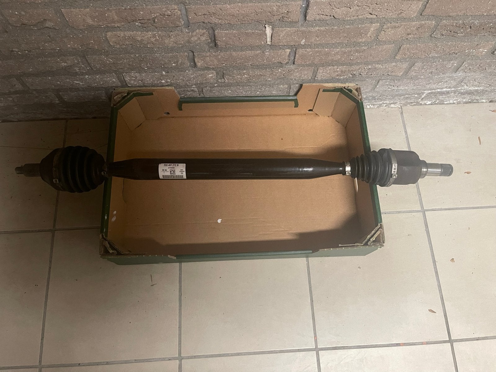 VW Polo AW aandrijfas rechtsvoor 1.0 TSI 5 versnellingen, Auto-onderdelen, Ophalen of Verzenden, Gebruikt, Volkswagen