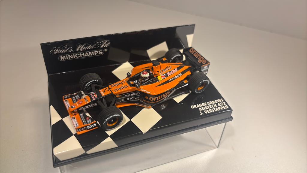 F1 arrows asiatech a22 j.verstappen minichamps 1.43