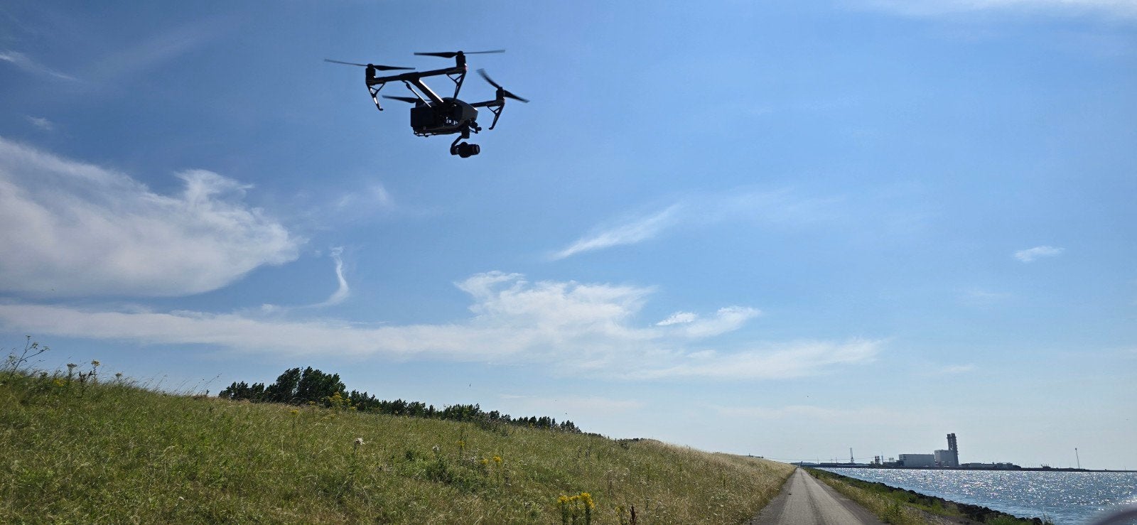Complete DJI Inspire 2 Drone Set met Zenmuse X5S & 10 Accu's, Ophalen, Zo goed als nieuw