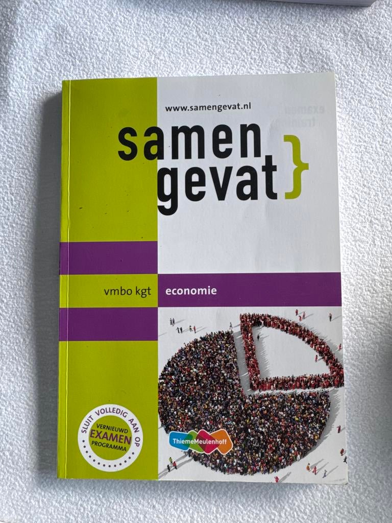 Samengevat vmbo kgt economie, Ophalen of Verzenden, Gelezen, Economie en Marketing
