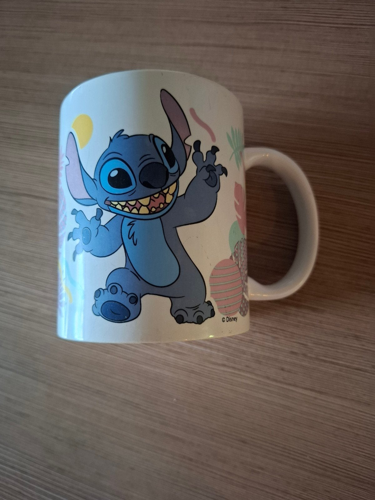 Disney Stitch Mok - in goede staat, Ophalen, Meerkleurig, Zo goed als nieuw, Modern