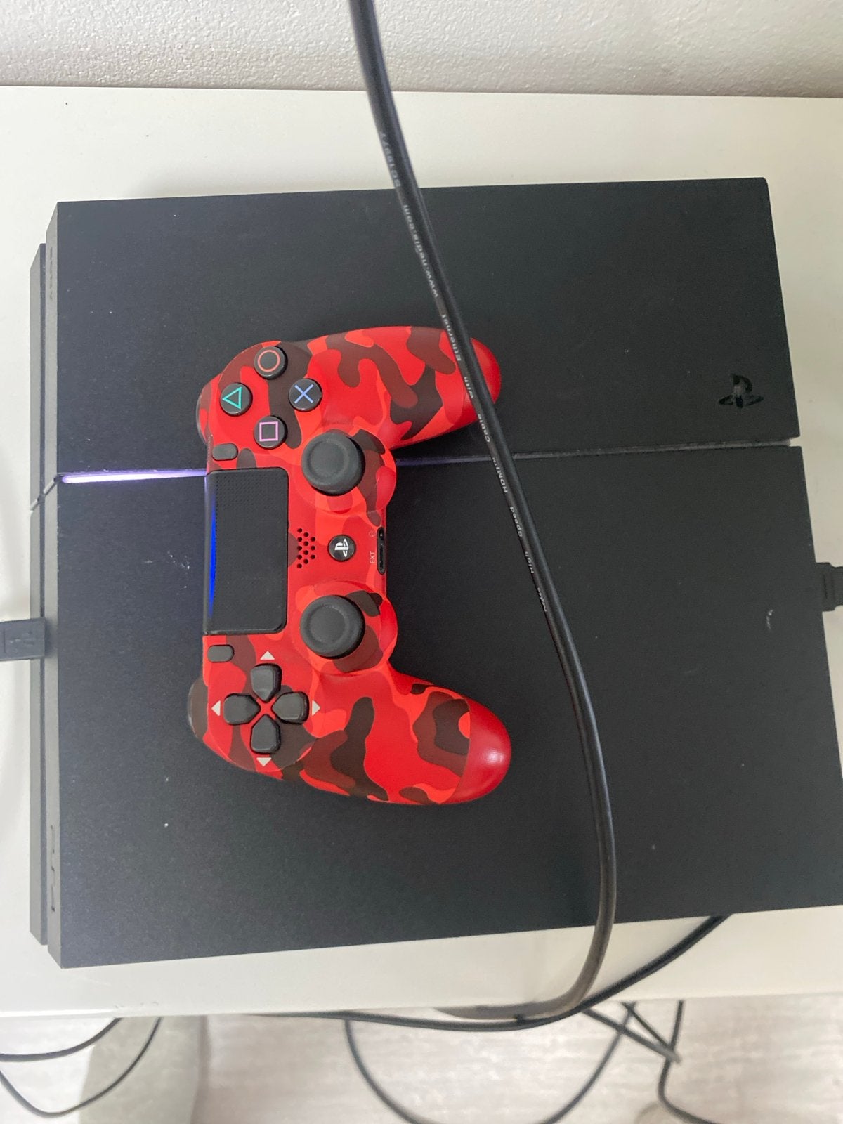 PlayStation 4 met controller en alle kabels, Ophalen, Met 1 controller, Original, 500 GB