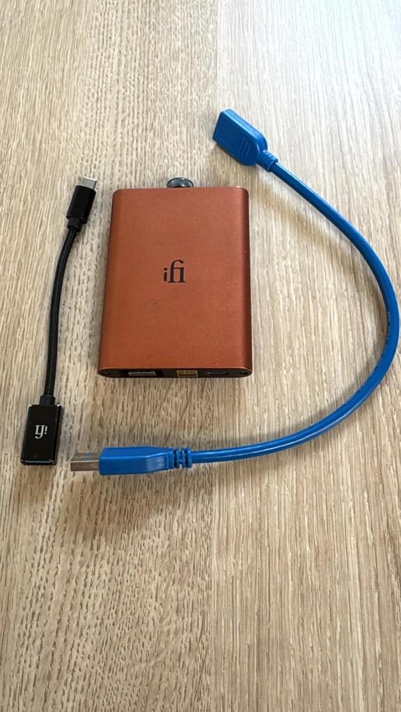 IFI HIP DAC 2 koptelefoon versterker, Ophalen of Verzenden, Zo goed als nieuw