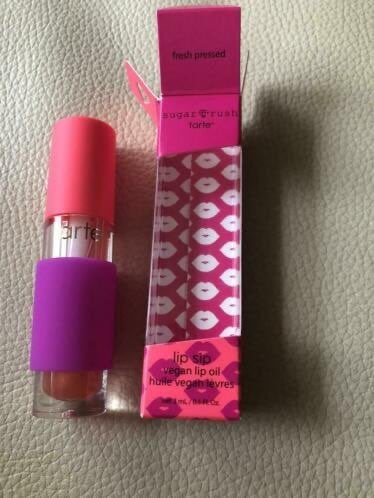 Tarte Sugar Rush Lip Sip Vegan Oil in Fresh Pressed- Nieuw!, Nieuw, Ophalen of Verzenden, Make-up, Overige kleuren