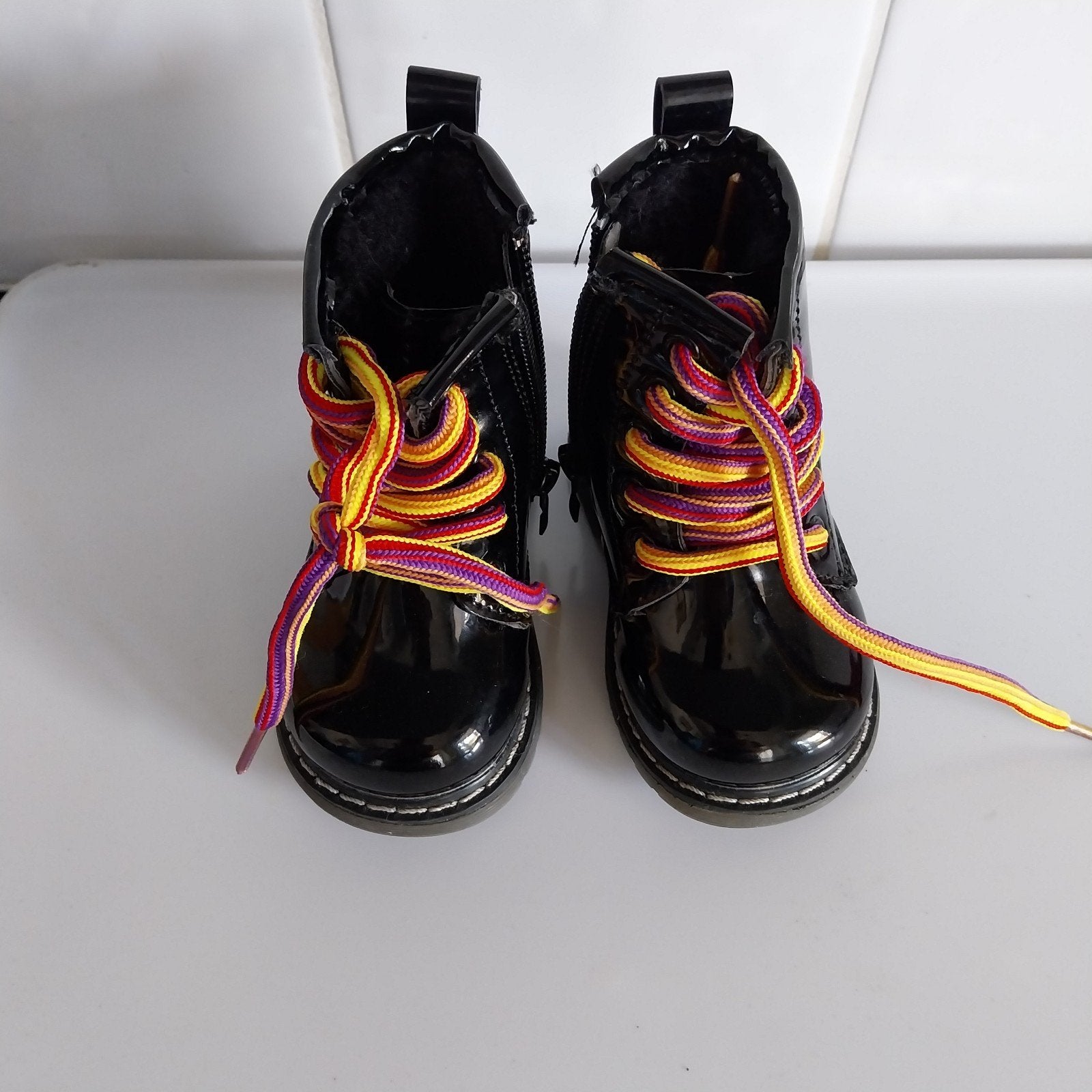 H&M Lakleren Laarsjes Maat 18-19, Kinderen en Baby's, Babykleding | Schoentjes en Sokjes, Jongetje of Meisje, H&M, Laarsjes, Nieuw