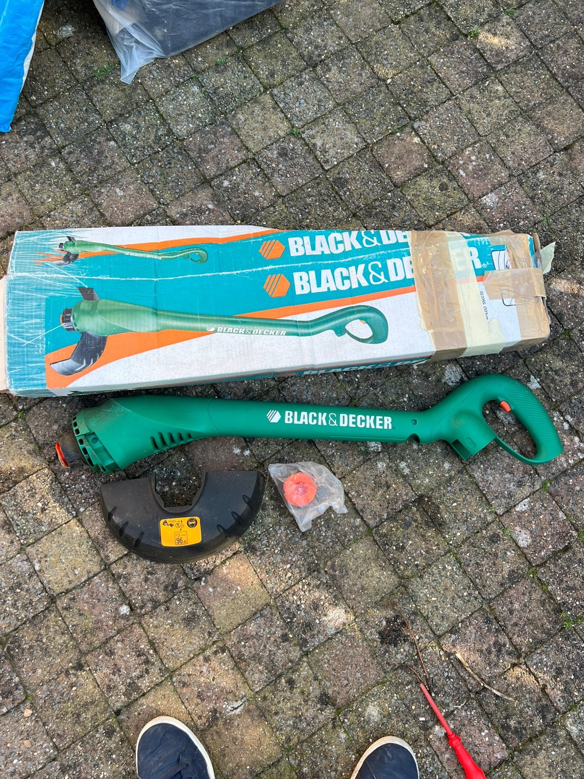 Grastrimmer, Tuin en Terras, Ophalen, Zo goed als nieuw, Elektrisch