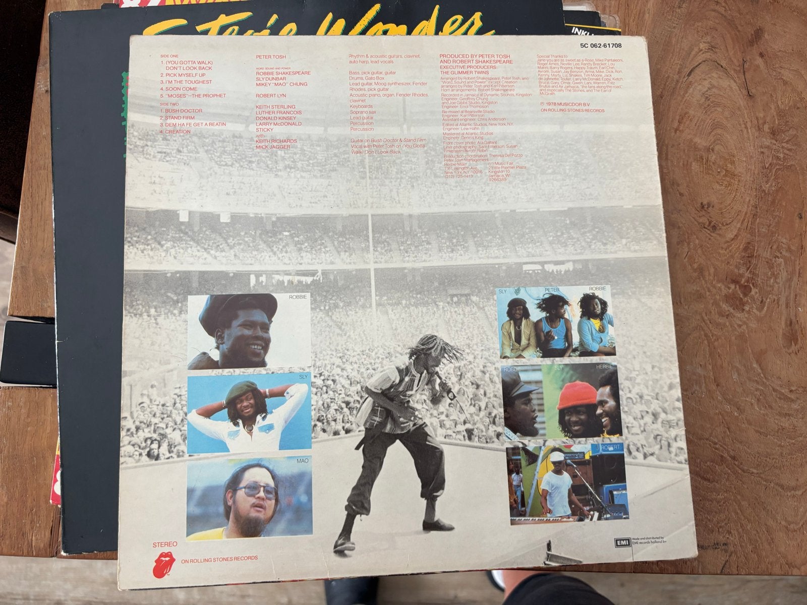 Peter Tosh - Bush Doctor LP (Reggae, 1978), Cd's en Dvd's, Vinyl | Pop, Ophalen, LP, Gebruikt, Overige genres