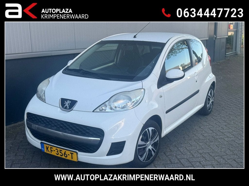 Peugeot 107 1.0-12V XR airco Carplay Nieuwe apk, Auto's, Voorwielaandrijving, Gebruikt, 4 stoelen, Bedrijf
