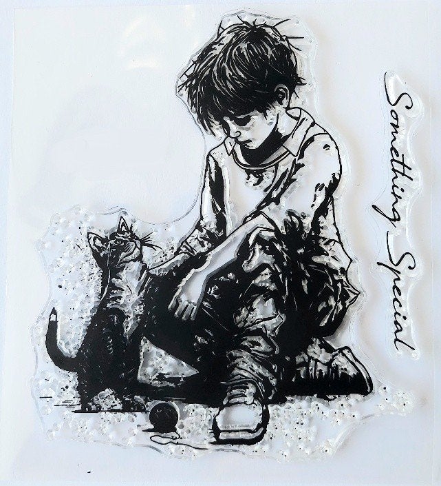 ste. ANDY SKINNER stempel 'Something Special', Verzenden, Nieuw, Clearstamp