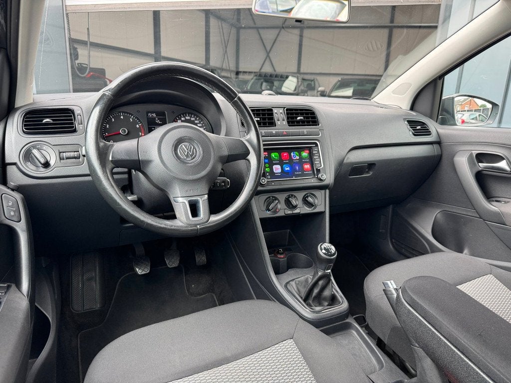 Volkswagen Polo 1.2-12V BlueMotion Trendline Airco Carplay, Auto's, Voorwielaandrijving, Euro 5, 972 kg, 1198 cc