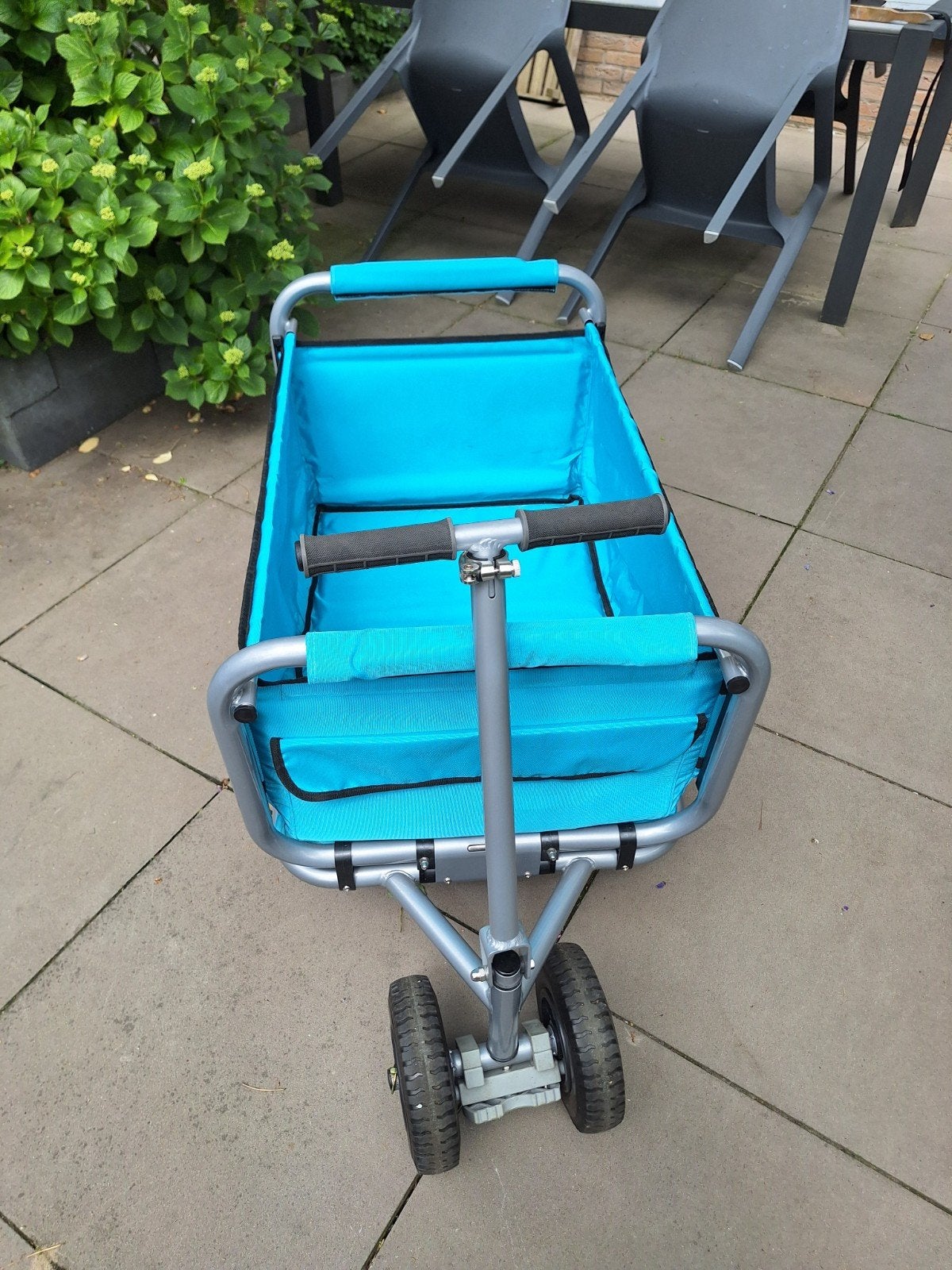 Opvouwbare BeachTrekker bolderkar - Turquoise, Ophalen