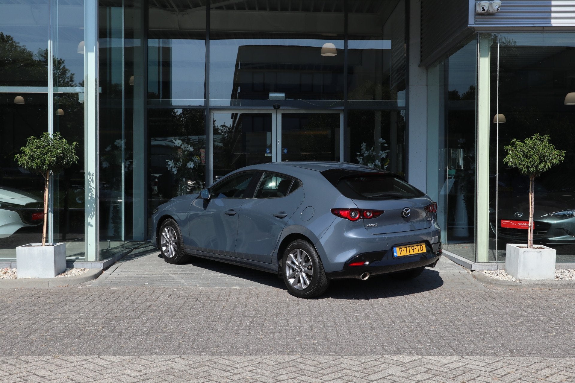 Mazda 3 2.0 e-SkyActiv-X M Hybrid 186 Airco / Navi / LM-Velg, Auto's, 1998 cc, Stof, Gebruikt, Origineel Nederlands