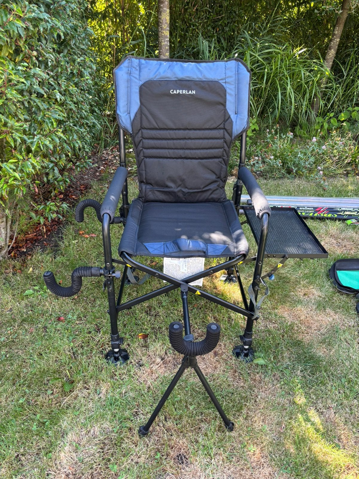 Vissers stoel, Watersport en Boten, Hengelsport | Witvissen, Ophalen, Gebruikt, Complete set