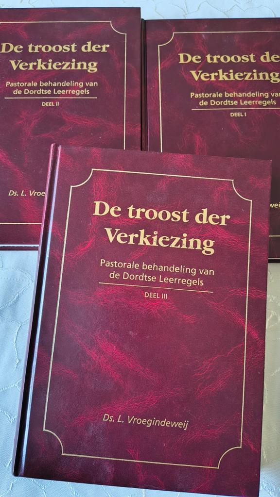 De troost der verkiezing. Ds L Vroegindeweij, Boeken, Ds L Vroegindeweij, Christendom | Protestants, Ophalen of Verzenden, Zo goed als nieuw