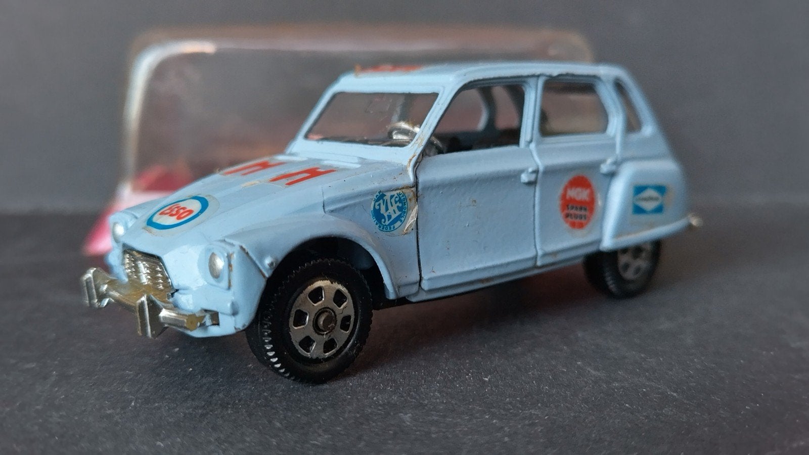 Citroen Dyane 1:43 Mebetoys Pol, Overige merken, Auto, ., Ophalen of Verzenden