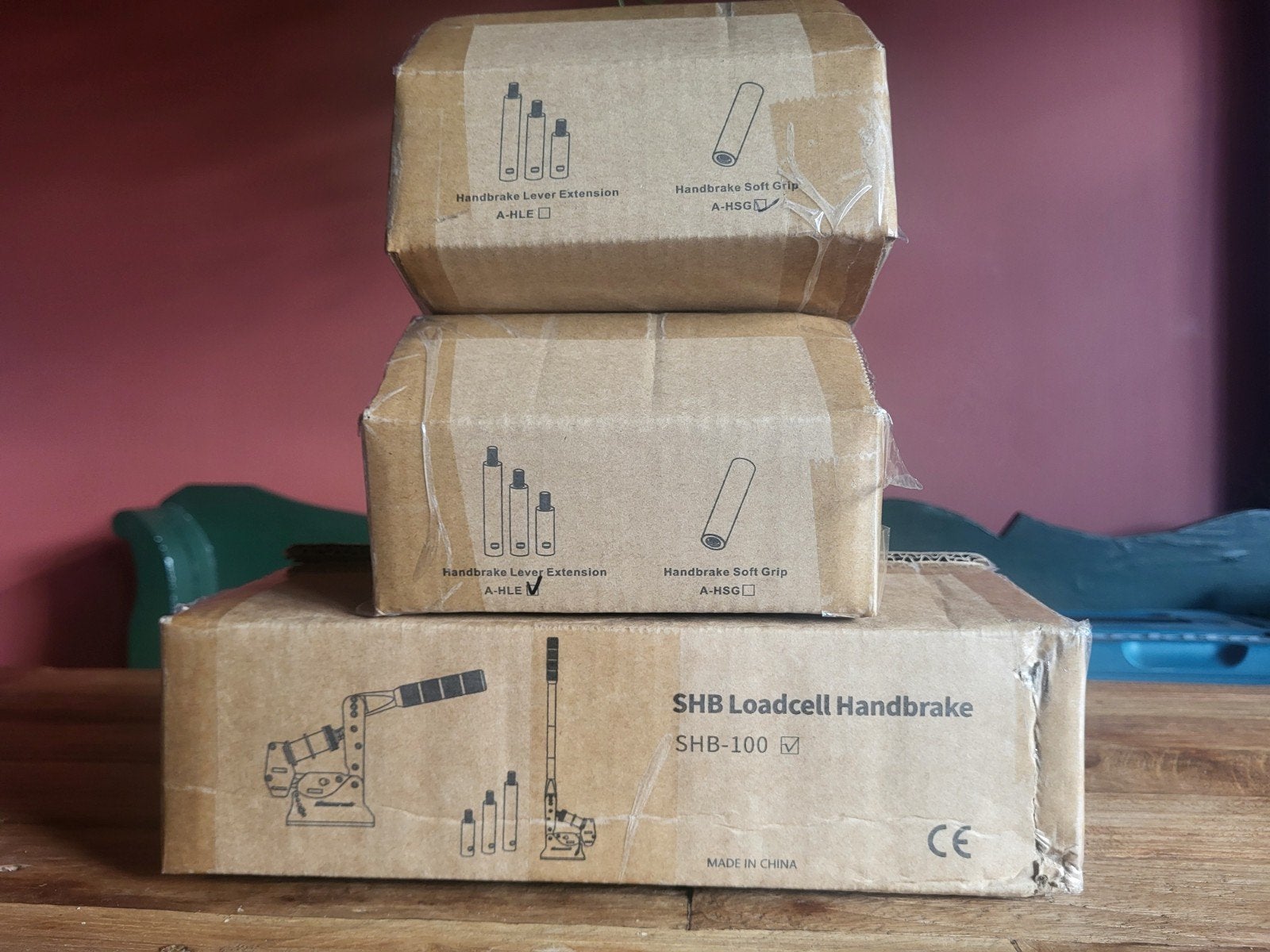 Fanatec / Simnet SHB 100 Loadcell Handbrake + upgrades, Ophalen of Verzenden, Nieuw, Simnet / Fanatec