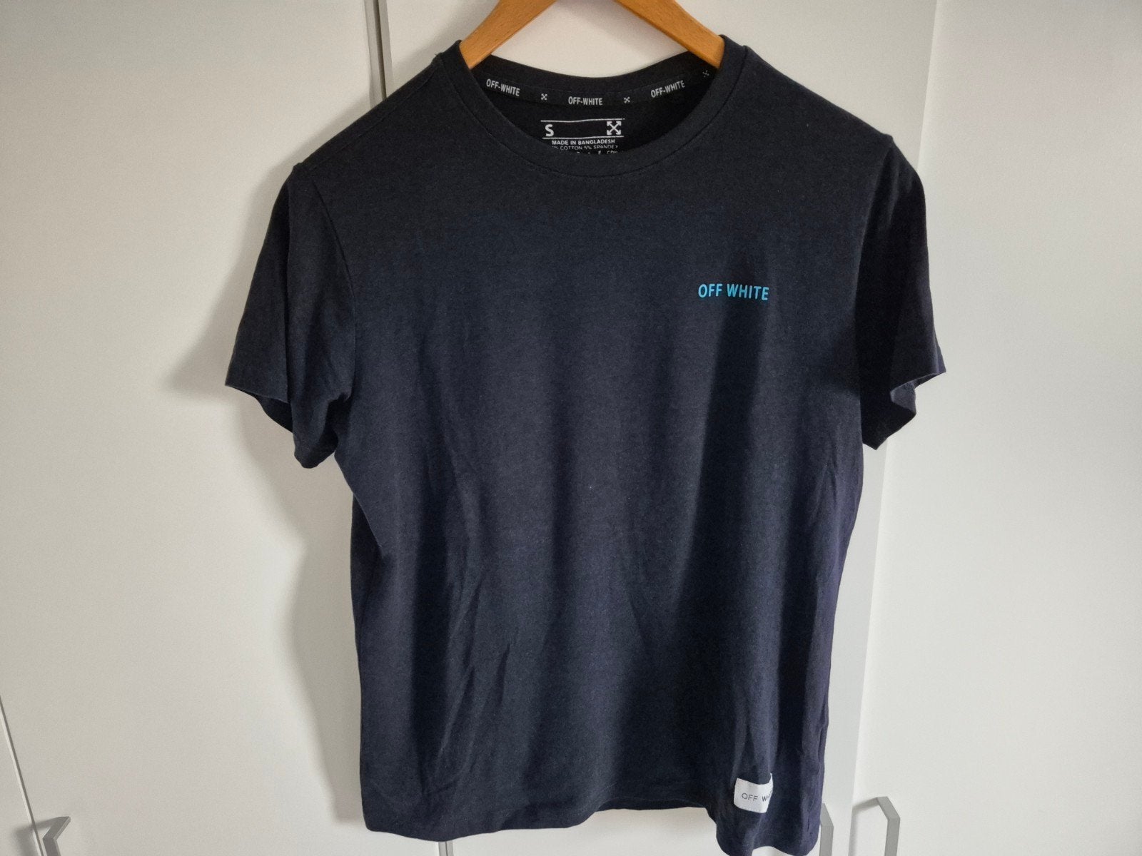 off white S, Ophalen of Verzenden, Zo goed als nieuw, Blauw, Off-White