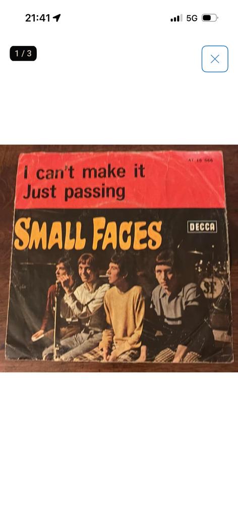 The Small Faces - I can’t make it, Ophalen of Verzenden, Gebruikt, Pop