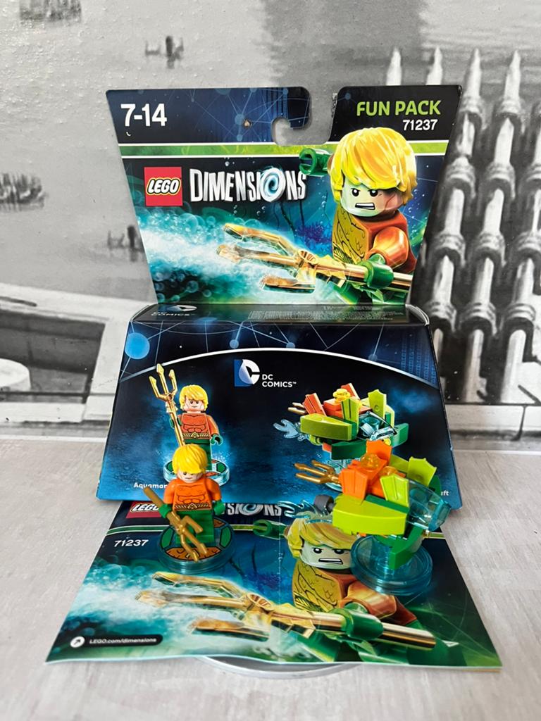 Lego Dimensions 71237 Fun Pack (Aquaman) With box, Ophalen of Verzenden, Zo goed als nieuw