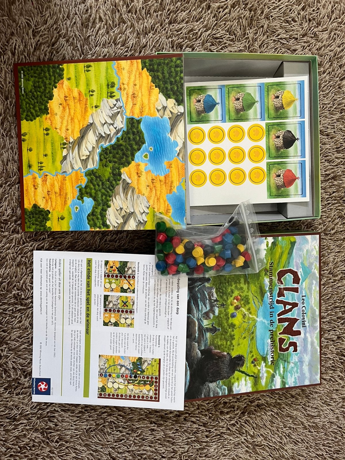 Clans bordspel, nieuw in doos, Ophalen of Verzenden, Nieuw