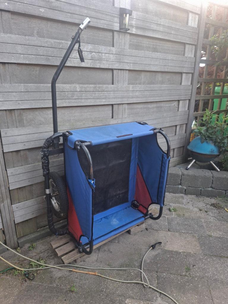 Fietskar / Bolderkar - Handig voor bagage, Fietsen en Brommers, Ophalen, Gebruikt, Bagagekar, 20 tot 40 kg