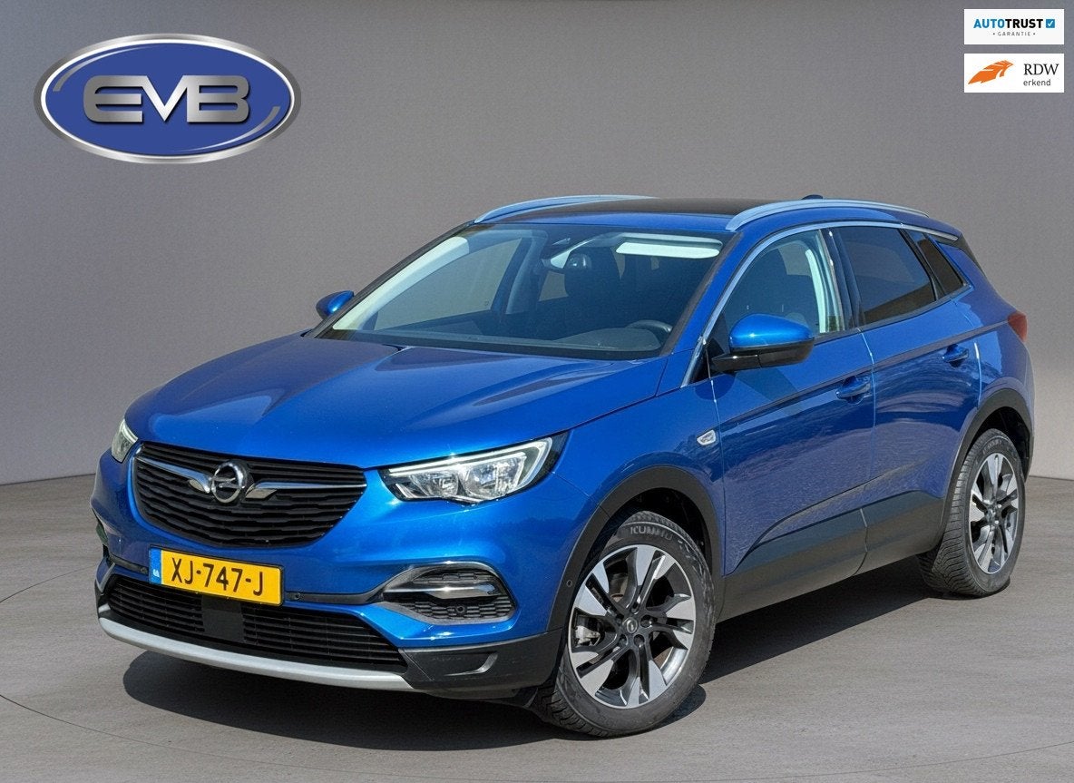 Opel Grandland X 1.2 Turbo Business Executive, luxe uitvoeri, Auto's, Opel, Voorwielaandrijving, Gebruikt, Euro 6, 1199 cc