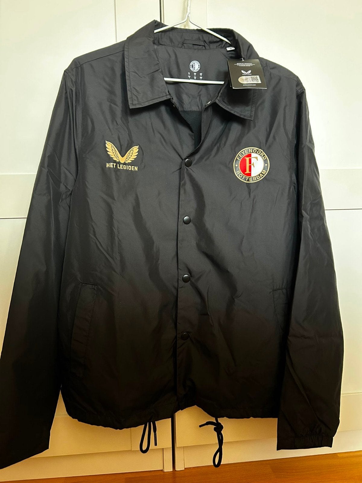 feyenoord windjack/regenjas, Maat S, Ophalen of Verzenden, Nieuw, Overige typen